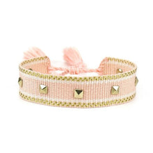 Load image into Gallery viewer, 1PC Woven Beautiful Bracelet For Men Women Adjustable Braided Friendship Bracelets Friendship Handwoven Ethnic Cotton Wrap Bracelets Knitted Bracelets Pattern For Women Girls Men
