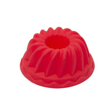 Load image into Gallery viewer, 1pcs Big Round Swirl Shape Silicone Butter Cake Mould Kitchen Baking Form Tools For Cake Bakery Baking Dish Bakeware Mold Silicone Fluted Pan Cake Nonstick Jelly Molds Tube For Baking 7*5*3cm

