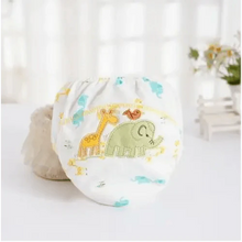Load image into Gallery viewer, 1Pcs Cute Baby Diapers Reusable Nappies Cloth Diaper Washable Cotton Training Pants Panties
