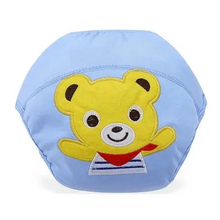 Load image into Gallery viewer, 1Pcs Cute Baby Diapers Reusable Nappies Cloth Diaper Washable Cotton Training Pants Panties
