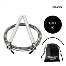 Load image into Gallery viewer, 1PCS Fitness Speed Jump Rope Professional Skipping Rope For Boxing Fitness Skip Workout Training Speed Jump Rope With Aluminium Alloy Handle For Gym Cardio Fitness Training
