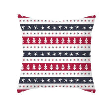 Load image into Gallery viewer, 1Pcs Happy New Year Christmas Decorations Pillows Cover Merry Christmas Throw Cushion Covers Tree Reindeer Star Pillow Case For Party Home Decoration 45x45CM
