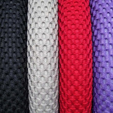 Load image into Gallery viewer, 1Pcs Ice Silk Steering Wheel Cover Non-Slip Car Wheel Cover Protector Breathable Microfiber Universal For Leather Viscose, Breathable, Anti-Slip Steering Wheel Cover Wear-resistant Anti-slip Car Accessories Black Red Rose Gray Beige Purple
