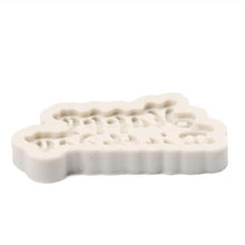 Load image into Gallery viewer, 1Pcs Silicone 3D Happy Birthday Shaped Fondant Chocolate Molds Letter Chocolate Fondant Cake Decorating Tools Mould Happy Birthday Silicone Molds Letter Silicone Molds Happy Birthday Cake Molds Chocolate Mold Candy Fondant Mold Cake Decoration
