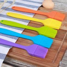 Load image into Gallery viewer, 1PCS Silicone BBQ Oil Brush Basting Brush Cake Bread Butter Baking Brushes Kitchen Cooking Barbecue Accessories BBQ Tools BBQ Silicone Heat Resistant Brushes Basting Brushes Pastry Brushes Grill Barbecue Brush Oil Butter Sauce Brush for BBQ
