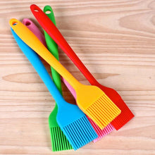 Load image into Gallery viewer, 1PCS Silicone BBQ Oil Brush Basting Brush Cake Bread Butter Baking Brushes Kitchen Cooking Barbecue Accessories BBQ Tools BBQ Silicone Heat Resistant Brushes Basting Brushes Pastry Brushes Grill Barbecue Brush Oil Butter Sauce Brush for BBQ
