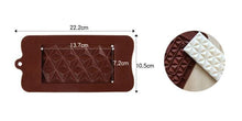 Load image into Gallery viewer, 1PCS Silicone Mold 12 Cells Chocolate Mold Fondant Candy Bar Mould Cake Mode Decoration Kitchen Baking Accessories Silicone Break Apart Chocolate Molds Candy Protein Bar Silicone Mold
