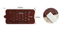 Load image into Gallery viewer, 1PCS Silicone Mold 12 Cells Chocolate Mold Fondant Candy Bar Mould Cake Mode Decoration Kitchen Baking Accessories Silicone Break Apart Chocolate Molds Candy Protein Bar Silicone Mold
