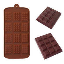 Load image into Gallery viewer, 1PCS Silicone Mold 12 Cells Chocolate Mold Fondant Candy Bar Mould Cake Mode Decoration Kitchen Baking Accessories Silicone Break Apart Chocolate Molds Candy Protein Bar Silicone Mold
