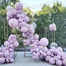 Load image into Gallery viewer, 1Set Purple Pink Luxury Balloons For Birthday Wedding Party Decorations Baby Shower Decorations For Girl
