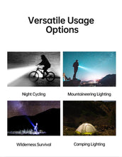 Load image into Gallery viewer, 2 in 1 Cycling Bike Headlight Taillight Front And Rear Bicycle Lights LED Flash USB Helmet Light Lamp Bicycle Front Light-Sensitive Headlight And Back Rear Taillight Bike Helmet Light For Men
