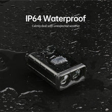 Load image into Gallery viewer, 2 in 1 Cycling Bike Headlight Taillight Front And Rear Bicycle Lights LED Flash USB Helmet Light Lamp Bicycle Front Light-Sensitive Headlight And Back Rear Taillight Bike Helmet Light For Men
