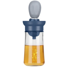 Load image into Gallery viewer, 2-in-1 Glass Olive Oil Dispenser with Silicone Dropper
