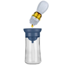 Load image into Gallery viewer, 2-in-1 Glass Olive Oil Dispenser with Silicone Dropper
