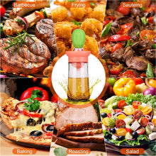 Load image into Gallery viewer, 2-in-1 Glass Olive Oil Dispenser with Silicone Dropper
