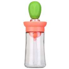 Load image into Gallery viewer, 2-in-1 Glass Olive Oil Dispenser with Silicone Dropper
