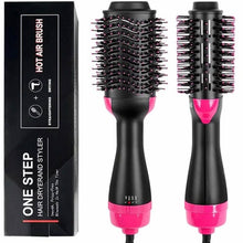 Load image into Gallery viewer, 2-in-1 Hair Dryer Volumizer Hot Hair Brush Roller Comb
