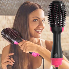 Load image into Gallery viewer, 2-in-1 Hair Dryer Volumizer Hot Hair Brush Roller Comb
