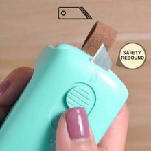 Load image into Gallery viewer, 2-in-1 Heat Sealer and Cutter Mini Bag Sealer
