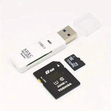 Load image into Gallery viewer, 2-in-1 Multi Card Reader USB 3.0 Micro SD TF Card Memory Flash Drive Adapter
