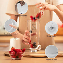 Load image into Gallery viewer, 2-in-1 Portable Fruit Blender Rechargeable
