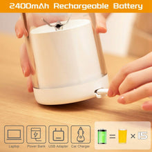 Load image into Gallery viewer, 2-in-1 Portable Fruit Blender Rechargeable
