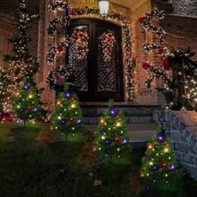 Load image into Gallery viewer, 2-in-1 Solar Christmas Tree Lawn Light
