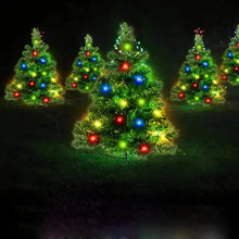 Load image into Gallery viewer, 2-in-1 Solar Christmas Tree Lawn Light
