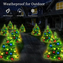 Load image into Gallery viewer, 2-in-1 Solar Christmas Tree Lawn Light
