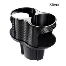 Load image into Gallery viewer, 2 In 1 Vehicle-mounted Slip-proof Cup Holder 360 Degree Rotating Water Car Cup Holder Multifunctional Dual Holder Car Cup Holder, Multifunction Car Drink Holder Adapter, Mount Extender with 360° Rotating Adjustable Base Auto Accessory
