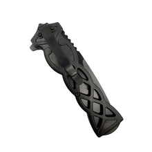 Load image into Gallery viewer, 2-Pack: 3.75" Weave Pattern Knife with ABS Handle

