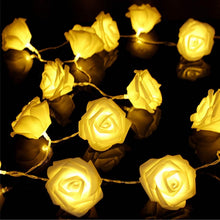 Load image into Gallery viewer, 2-Pack: 40 LEDs Rose Flower String Lights
