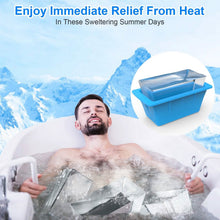 Load image into Gallery viewer, 2-Pack: 6.6 lbs. Silicone Freezer Ice Block Molds
