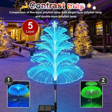 Load image into Gallery viewer, 2-Pack: 7 Color-Changing LED Solar Jellyfish Lights
