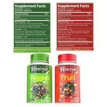 Load image into Gallery viewer, 2-Pack: 90-Day Fruit and Veggie Supplements Bundle
