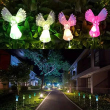 Load image into Gallery viewer, 2-Pack: Angel Solar Garden Lights
