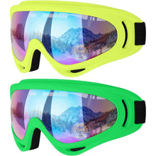 Load image into Gallery viewer, 2-Pack: Anti-Scratch Dustproof Sports Goggles
