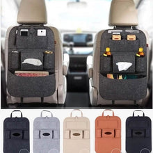 Load image into Gallery viewer, 2-Pack: Car Seat Back Storage Bag Multifunctional Adjustable Backseat Storage Bag
