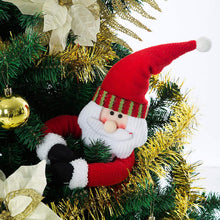 Load image into Gallery viewer, 2-Pack: Christmas Curtain Buckle Doll Santa &amp; Snowman
