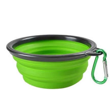 Load image into Gallery viewer, 2-Pack: Collapsible Food Water Travel Bowl
