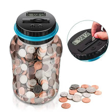 Load image into Gallery viewer, Digital Counting Money Jar
