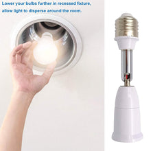 Load image into Gallery viewer, 2-Pack: E26/E27 Lamp Holder Extender
