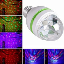 Load image into Gallery viewer, 2-Pack: E27 3W Auto Rotating RGB LED Stage Light

