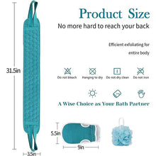 Load image into Gallery viewer, 2-Pack: Exfoliating Body Scrubber Set
