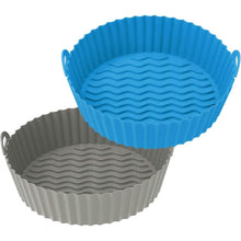 Load image into Gallery viewer, 2-Pack: Foldable Silicone Air Fryer Liner
