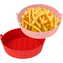 Load image into Gallery viewer, 2-Pack: Foldable Silicone Air Fryer Liner
