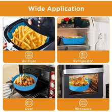 Load image into Gallery viewer, 2-Pack: Foldable Silicone Air Fryer Liner
