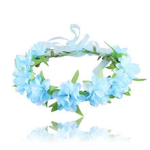Load image into Gallery viewer, 2-Pack: Girl's Floral Style Polyester Hair Accessories
