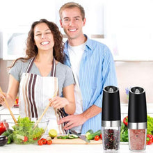 Load image into Gallery viewer, 2-Pack: Gravity Electric Salt Pepper Grinder
