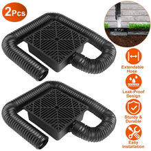 Load image into Gallery viewer, 2-Pack: Gutter Downspout Extension Low Profile No Deep Digging Catch
